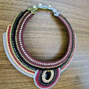 Conjunto de Colar e Brinco Soutache - Image 3