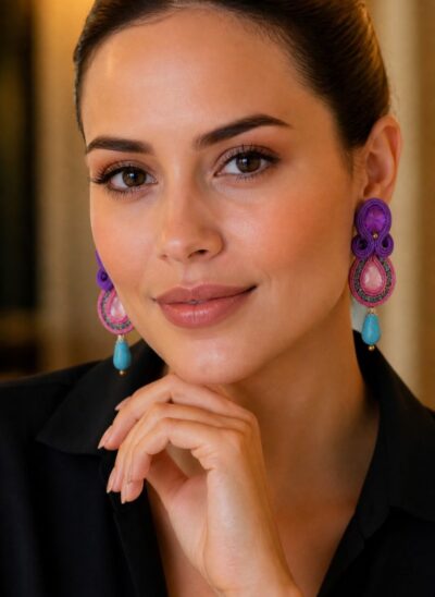 Brinco soutache