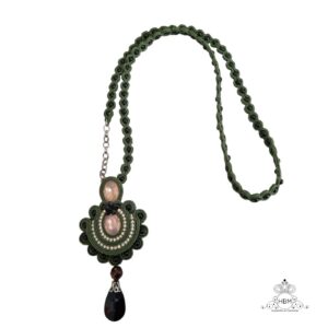 Conjunto de Colar e Brinco Soutache - Image 3