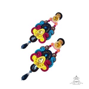 Brinco  soutache - Image 3