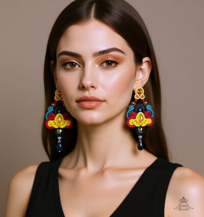 Brinco  soutache