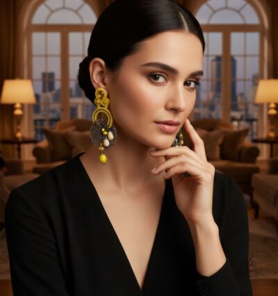 Brinco soutache