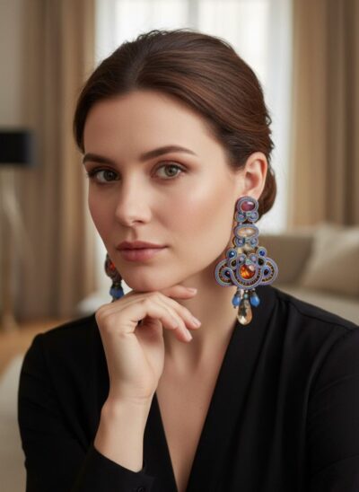 Brinco soutache