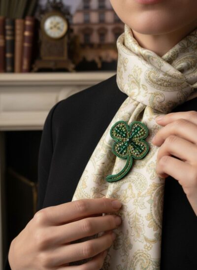 Broche de soutache